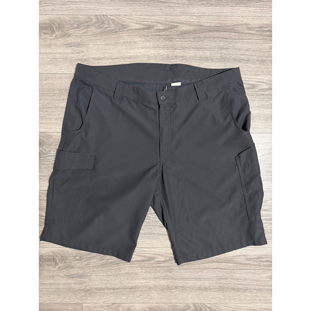 Design Collective Cintas Mens 42 Gray Cargo Work Shorts 115631-033 Tech Utility